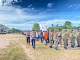 Antisipasi Konflik Sosial, Polres Taliabu Gelar Apel Pasukan Operasi Aman Nusa I 2026