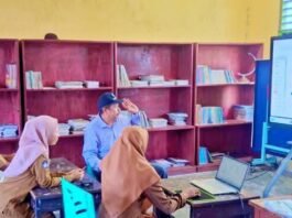 Tingkatkan Kompetensi Guru, SD Inpres Bobong Laksanakan Progam Pendampingan Pemanfaatan Papan Interaktif Digital