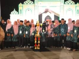 Penyelenggaraan MTQ ke-XI Tingkat Kabupaten Sukses, Kafilah Kecamatan Mangoli Tengah Raih Juara Umum