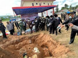 Polres Taliabu Musnahkan 1.324 Liter Miras Jenis Captikus dan Bir, Simak Penjelasan Kapolres