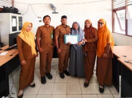 Tiga Bulan Dibekali Keahlian Digital di Diskominfo Taliabu, Siswa PKL SMK 1 Dikembalikan ke Sekolah